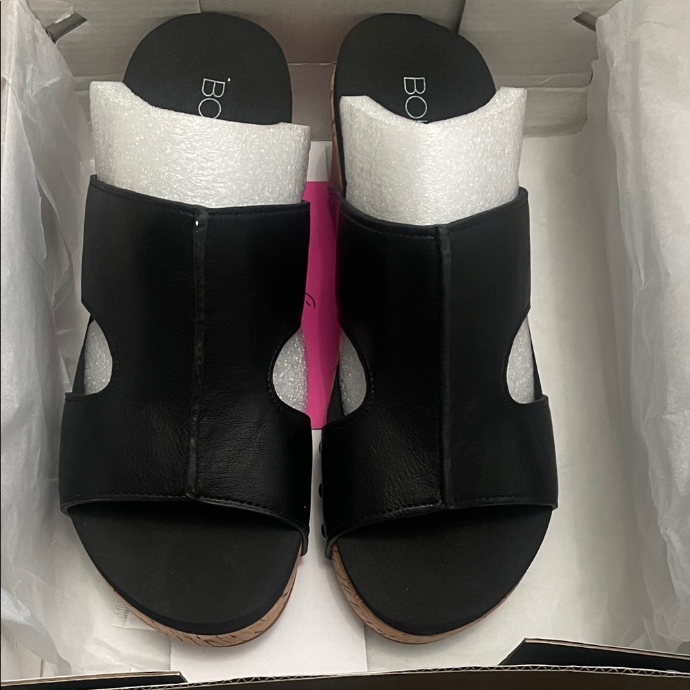 BOC Women's Elegant Black Sandals